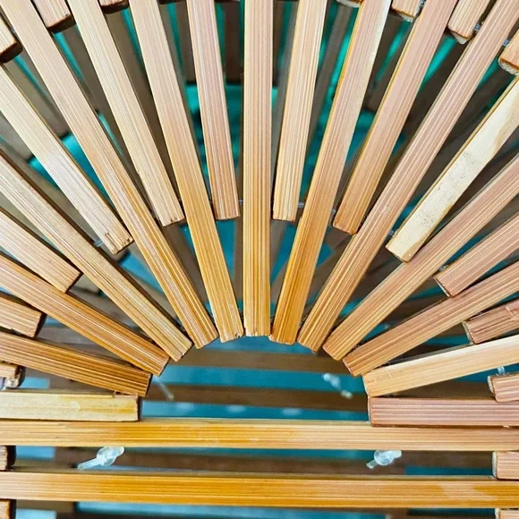 VINTAGE Bamboo Hand bag - Original - Picture 7 of 10